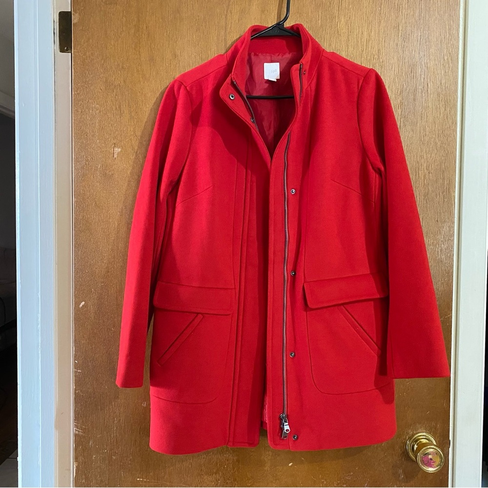 XS J. Jill red coat